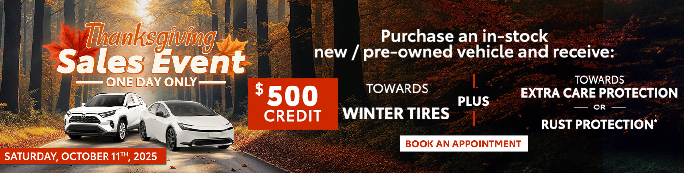 Thanksgiving Sales Event