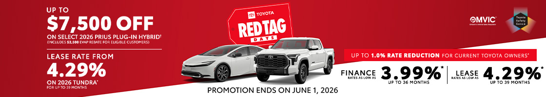 Thornhill Toyota Monthly Promotion