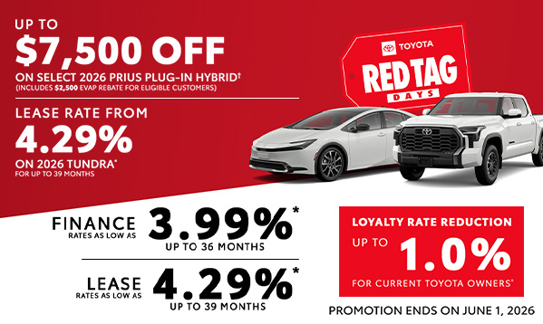 Thornhill Toyota Monthly Promotion