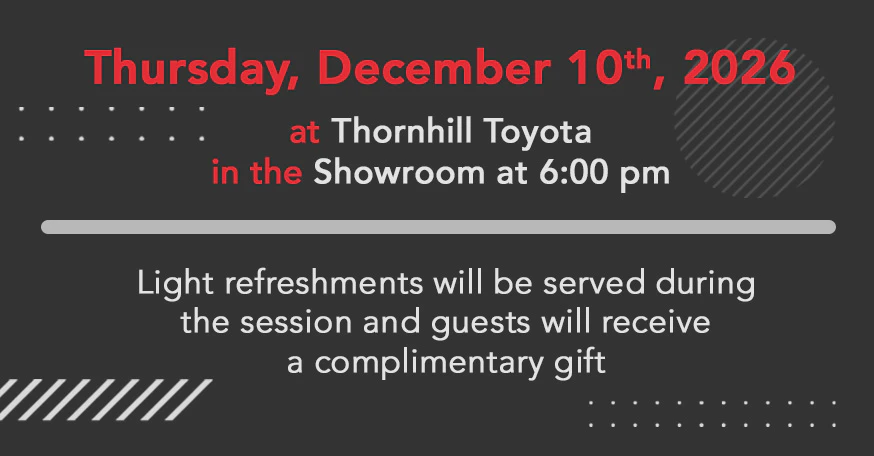 Thornhill Toyota Know Your Car Night